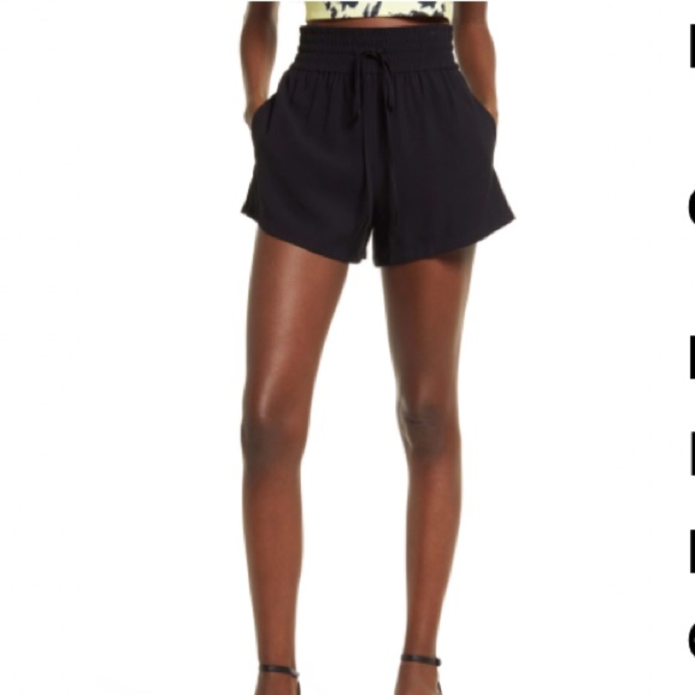 Open Edit Tie-Waist Pull On Shorts